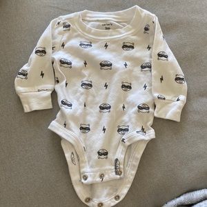 3 month long sleeve onesie